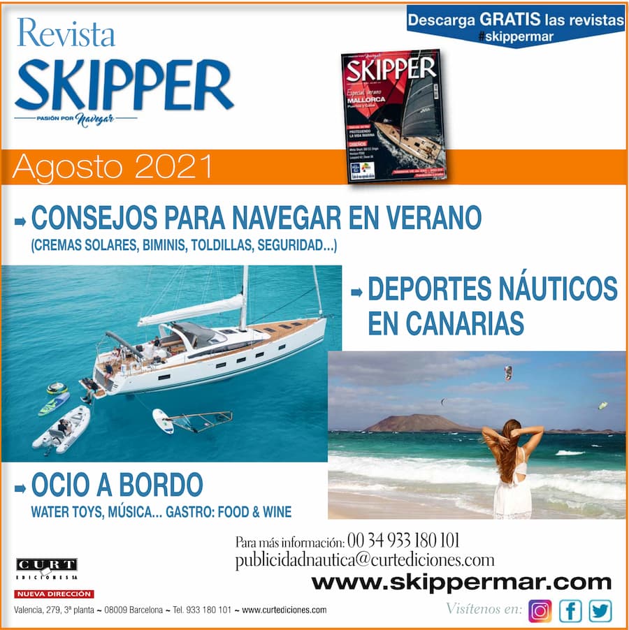 Portada Revista Skipper Julio 2021